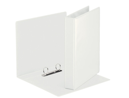 [1488773] ESSELTE - Carpeta anillas Gama Básica A4 2-16 MM Blanco Personalizable (Ref.49720)