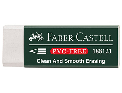 [9073078] FABER CASTELL - Goma BLANCA PARA LÁPIZ 7081N 188121 (Ref.18 81 21)