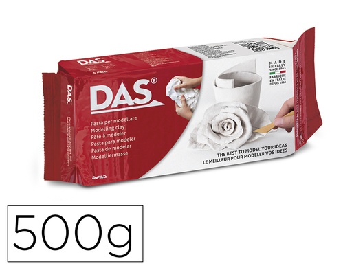 [9028843] FILA - Pasta modelar 500 g Blanco (Ref.387000)