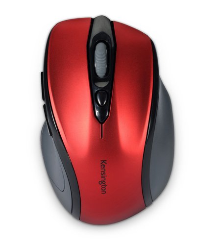 [1222082] KENSINGTON - Raton optico Pro Fit Inalambrico USB Rojo (Ref.K72422WW)