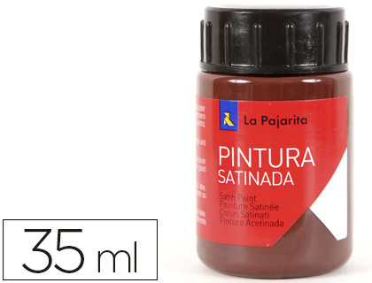 [2025128] LA PAJARITA - PINTURA LATEX CASTAÑA 35 ML (Ref.L-32)