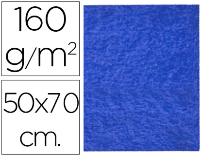 [2058674] LIDERPAPEL - FIELTRO 50X70CM AZUL OSCURO 160G/M2 (Ref.FE09)