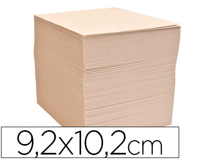 [2097262] LIDERPAPEL - TACO RECICLADO 92 X 102 MM CREMA (Ref.TA03)