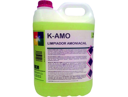 [2079988] LIMPIADOR AMONIACAL IKM GARRAFA DE 5 LITROS (Ref.K-AMO)