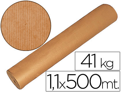 [2038008] PAPEL KRAFT MARRON 1,10 MT X 500 MTS ESPECIAL PARA EMBALAJE (Ref.8115010)