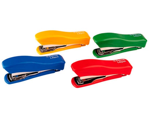 [9002533] PETRUS - Grapadora Liliput 12 Hojas Div colores 35 mm (Ref.44743)
