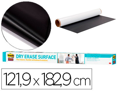 [2151844] POST-IT - PIZARRA BLANCA POST IT SUPER STICKY ROLLO ADHESIVO REMOVIBLE 121,9X182,9 CM (Ref.7100134604)