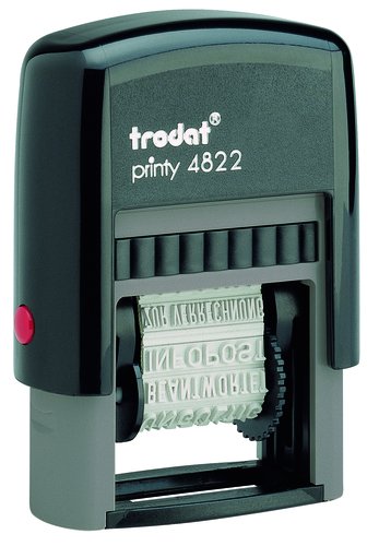 [2039219] PRINTY - SELLO MULTIFORMULA FRAMUN 12 TEXTOS ENTINTAJE AUTOMATICO4 MM (Ref.4822)