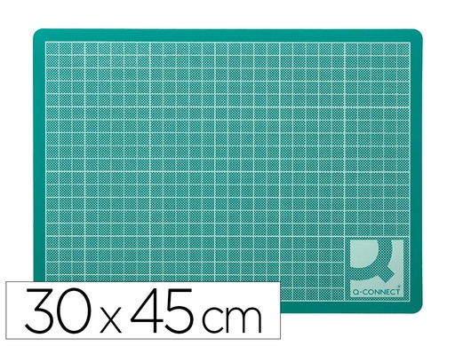 [2025150] Q-CONNECT - PLANCHA PARA CORTE -TAMAÑO 300X450 MM A3 -VERDE (Ref.KF01136)