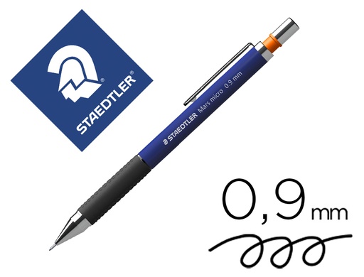 [9028191] STAEDTLER - Portaminas Mars Micro 775 Tecnico recargable Trazo 0,9mm con goma (Ref.775 09T)