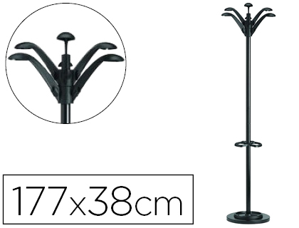 [2154393] UNILUX - Perchero pie Flora 6 6 colgadores (Ref.100340711)