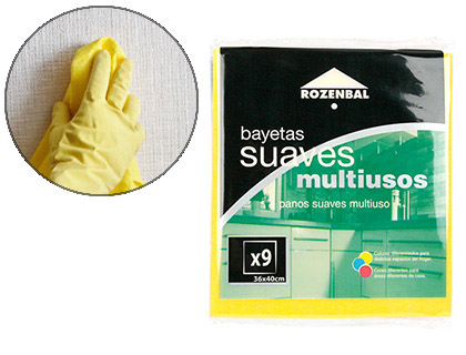 [2062888] BAYETA MULTIUSO 36X40 CM PACK DE 9 UNIDADES (Ref.215027)
