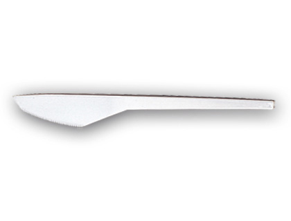[2059940] CUCHILLO DE PLASTICO BLANCO PAQUETE DE 100 (Ref.10070105)