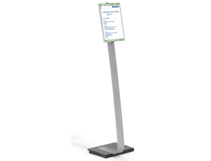 [9078331] DURABLE - Expositor Metalico Info Sign Stand A4 Altura max.118cm (Ref.4812-23)