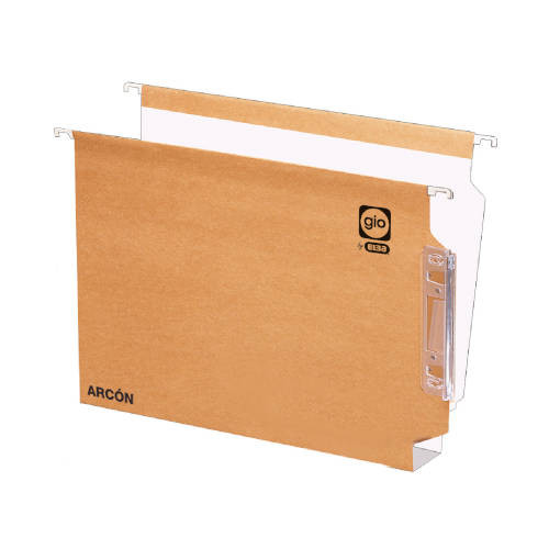 [3944032] ELBA - Paquete DE 25 CARPETAS COLGANTES LOMO 20MM VISOR LATERAL FORMATO A4 (Ref.400021923)