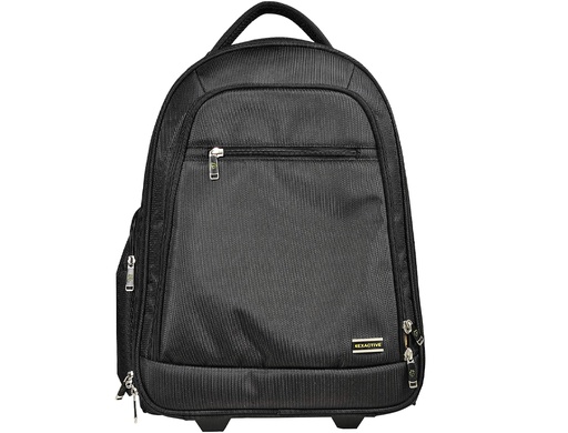 [2156049] EXACOMPTA - Mochila Pc Negra Ruedas 15,6'' (Ref.18634E)