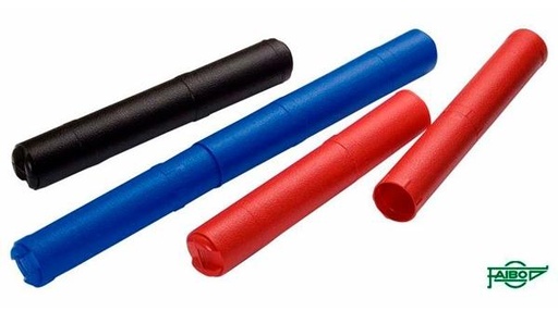 [9937466] FAIBO - PORTAPLANOS PLASTICO 6,5 cm EXTENSIBLE (40-75 cm) ROJO (Ref.755-03)