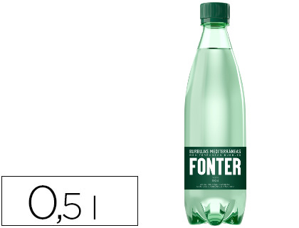 [9077438] FONTER - Agua 0,5L Con gas 19442 (Ref.FR050L)