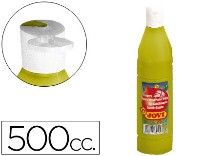 [9039124] JOVI - Tempera LÍQUIDA ORO 500ML (Ref.50638)