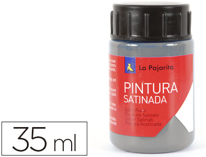 [2025133] LA PAJARITA - PINTURA LATEX GRIS 35 ML (Ref.L-40)