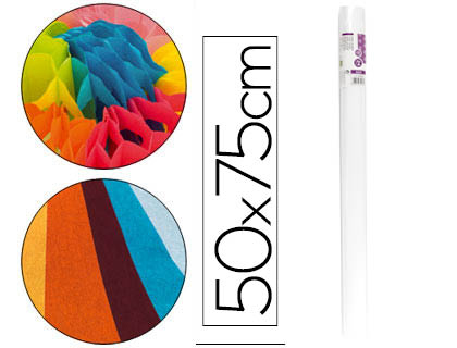 [2062908] LIDERPAPEL - PAPEL SEDA BLANCO 17G/M2 ROLLO DE 24 HOJAS 50X75CM (Ref.SE31)