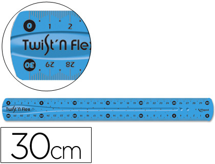 [9048841] MAPED - Regla Twist'n Flex 30 cm Colores surtidos (Ref.27900)