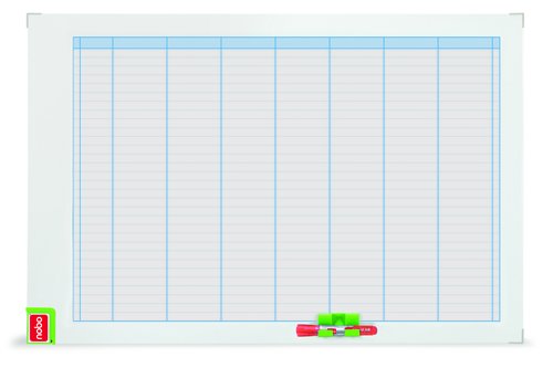 [1279571] NOBO - Planning magnético semanal 60x90 cm (Ref.3048201)