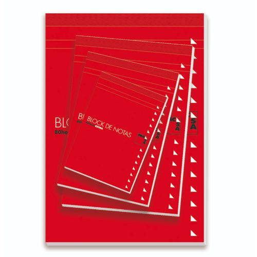 [9931344] PACSA - BLOCK DE NOTAS CON TAPA 4º 80h LISO (Ref.18903)