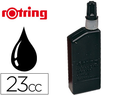 [2008016] ROTRING - TINTA CHINA NEGRA -FRASCO DE 23 CC (Ref.S0194660)