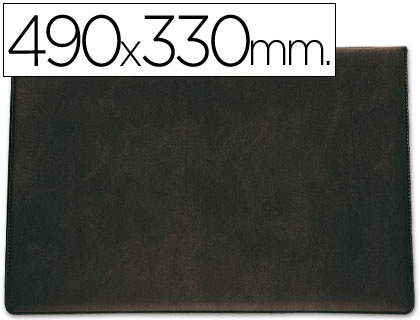 [2023366] SARO - VADE SOBREMESA LUJO NEGRO -TAMAÑO 490X330 CM (Ref.710)