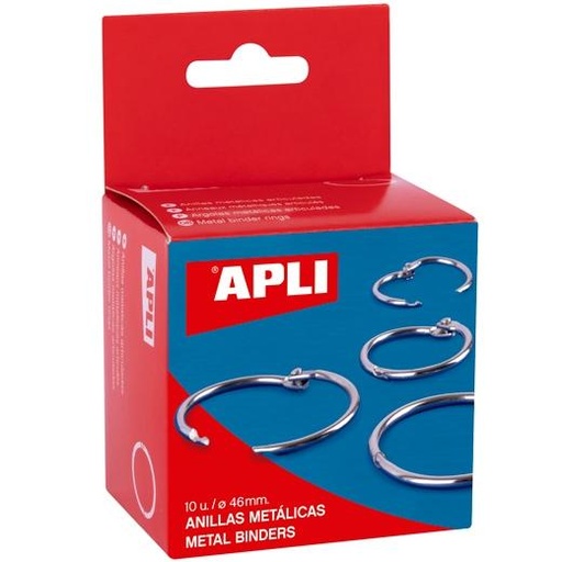 [9935721] APLI - ANILLAS Nº 5 CAJA DE 10 46MM (Ref.455)