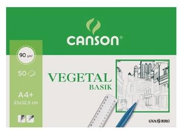 [1729089] CANSON - Papel Vegetal 50 Hojas A4 90 Gr (Ref.200400714)