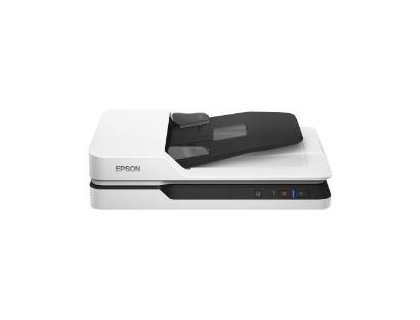 EPSON - Escaner Workforce DS-1630 A4/1.200 x 1.200 ppp/Blanco (CANON L.P.I. 4,5€ Incluido) (Ref.B11B239401)