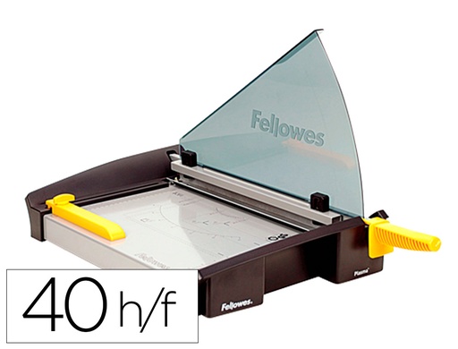 [9162968] FELLOWES - Cizalla de palanca plasma A4 metalica hasta 40 hojas 80 gr (Ref. 5411001)