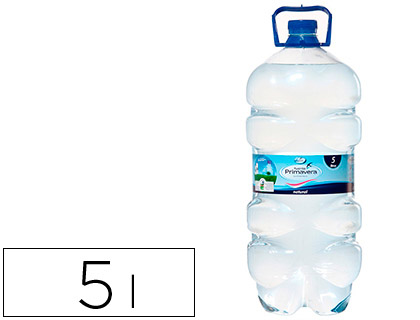 [2059091] FUENTE PRIMAVERA - AGUA MINERAL NATURAL BOTELLA DE 5L (Ref.FP5L)