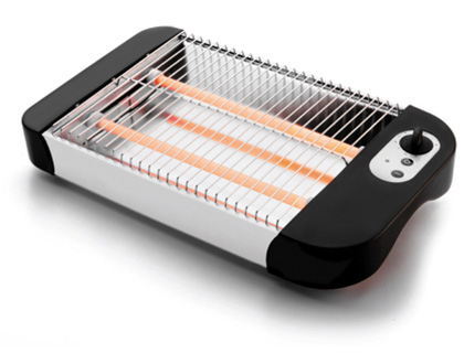 [2155927] LACOR - Tostador plano potencia 600w con bandeja recogemigas 36x21x6,5 cm (Ref. 69163)