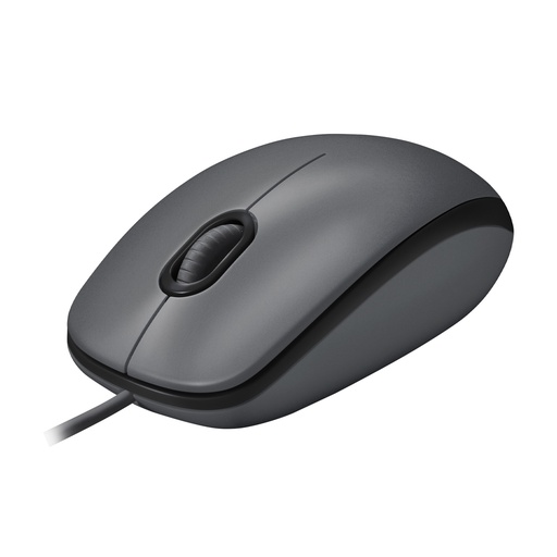 [1923004] LOGITECH - Ratón con cable M100 óptico usb gris (Ref.910-005003)