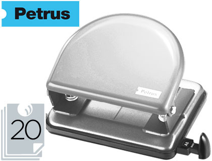 [9007765] PETRUS - Taladro 52 20 Hojas Cromada 2 taladros (Ref.33706)