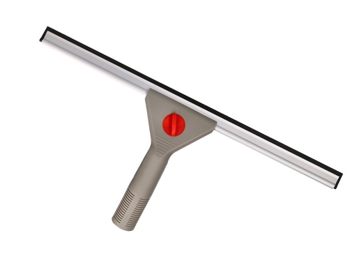 [2075180] Q-CONNECT - LIMPIAVENTANAS INDUSTRIAL MANGO DE ACERO Y HOJA LIMPIADORA DE PLASTICO DE 40 CM DE ANCHO (Ref.KF16753)