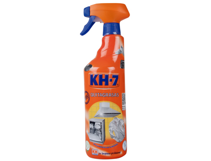 [2059981] QUITAGRASA KH-7 CON PISTOLA PULVERIZADORA APTO PARA SUPERFICIES DE USO ALIMENTARIO BOTELLA DE 750 ML (Ref.36724)