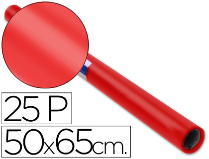 [9022085] SADIPAL - Papel Charol 25 Hojas Rojo (Ref.12903)