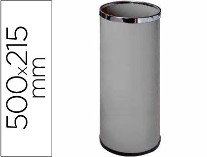 [2023316] SIE - PARAGUERO METALICO 301 GRIS MEDIDA 50X21,5 -AROS CROMO (Ref.301-G)