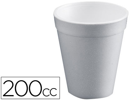 [2059947] VASO TERMICO DE POLIEXPAN 200CC PAQUETE DE 50 UNIDADES (Ref.10350301 / 10350304)