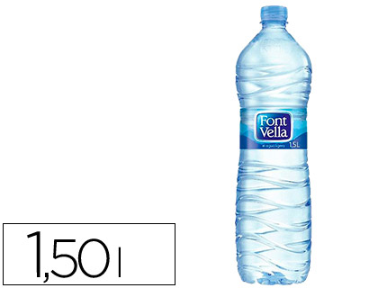 [9059188] FONT VELLA - Agua Botella 1,5 L (Ref.19369)
