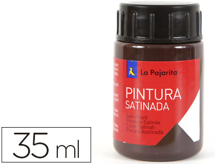 [2009971] LA PAJARITA - PINTURA LATEX MARRON 35 ML (Ref.L-10)