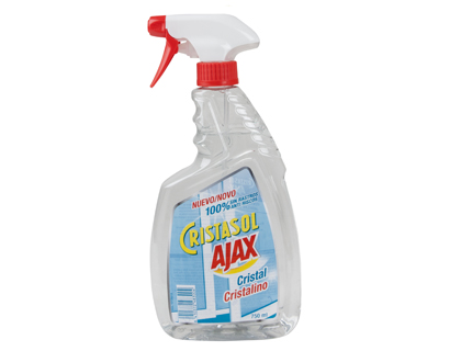 [2059987] LIMPIACRISTALES LIQUIDO CRISTASOL CRISTALINO CON PISTOLA PULVERIZADORA 750 ML (Ref.25352)