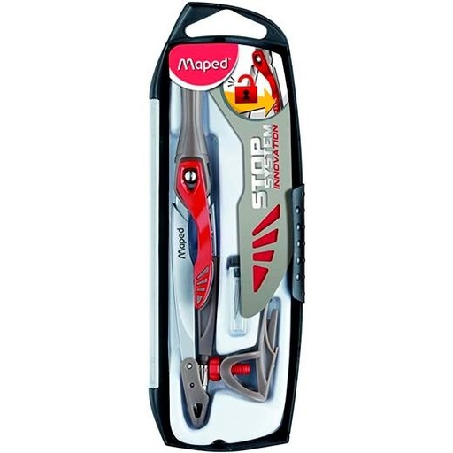 [9941207] MAPED - COMPAS STOP SYSTEM INNOVATION (Pack de minas + Adaptador) (Ref.196310)