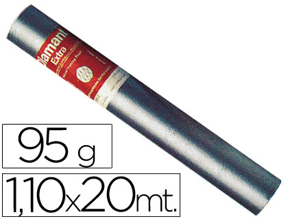 [2005782] PAPEL VEGETAL DIAMANT 90-95 GR -ROLLO DE 1.10X20 MT (Ref.612)