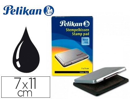 [2069828] PELIKAN - Tampón Nº2 7X11CM NEGRO (Ref.331777)
