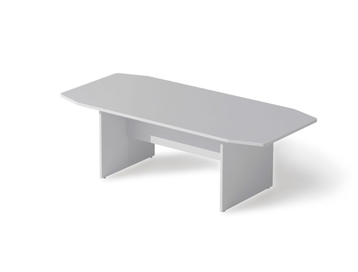 [2150730] ROCADA - Mesa rectangular Serie Meeting Reunión 220x100cm Gris-Gris (Ref.3003AB02)